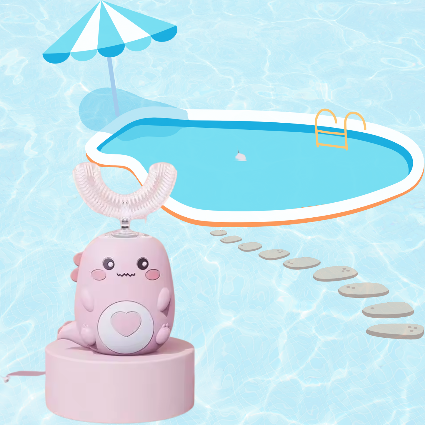 U-Shaped Electric Toothbrush For Kids