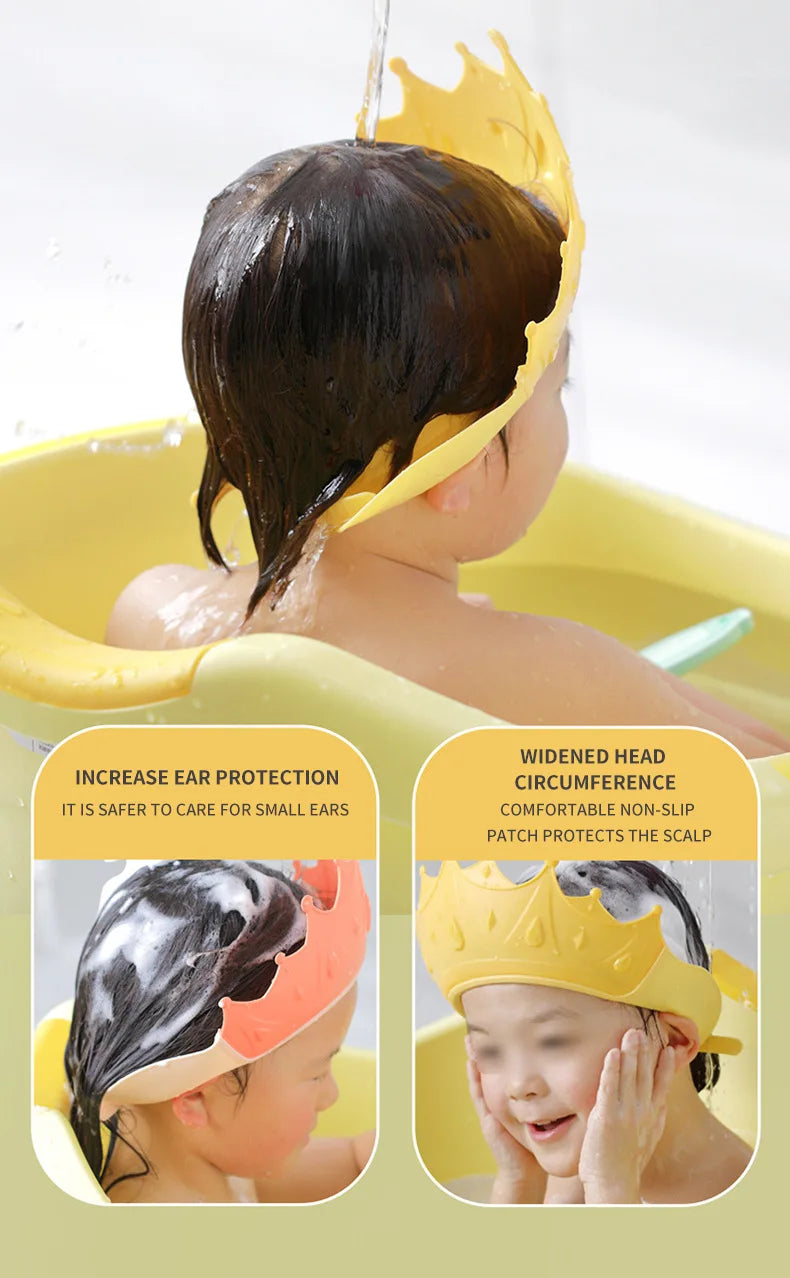 Baby Shower Cap Waterproof Shampoo