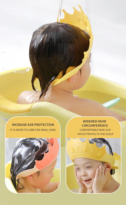 Baby Shower Cap Waterproof Shampoo